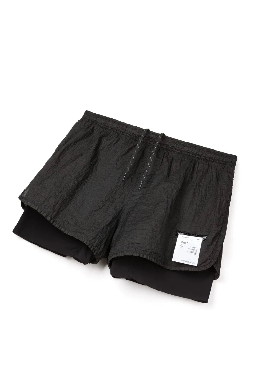 Satisfy Rippy™ 3" Trail Shorts - Black | Coffee Outdoors