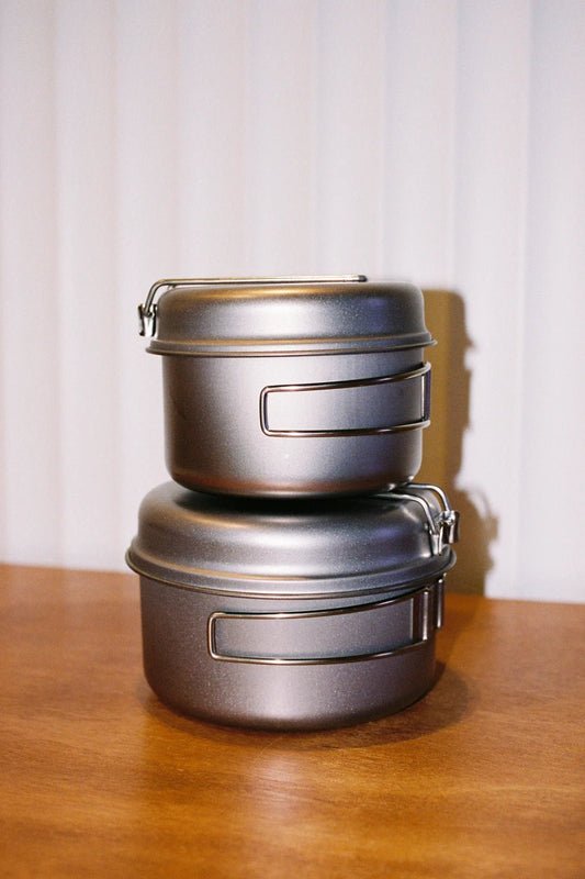Snow Peak Titanium Personal Pot Set | Coffee Outdoors