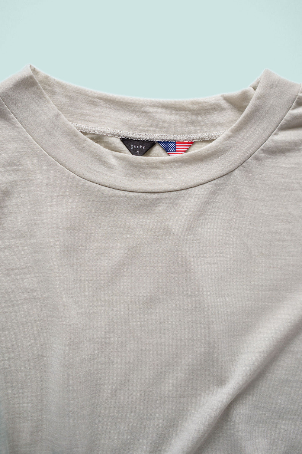 Creeper Crew Merino v2.0 in Feather Gray, detail