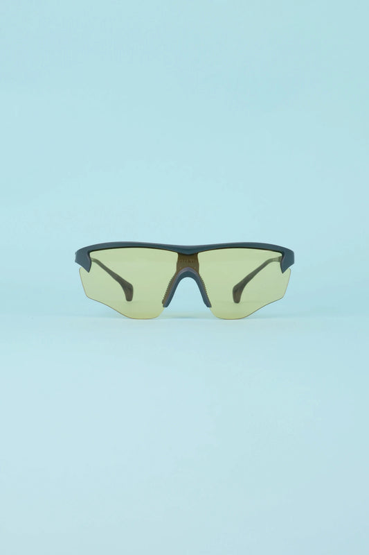 District Vision Junya Racer Sunglasses - Carbon/D+ Sports Yellow