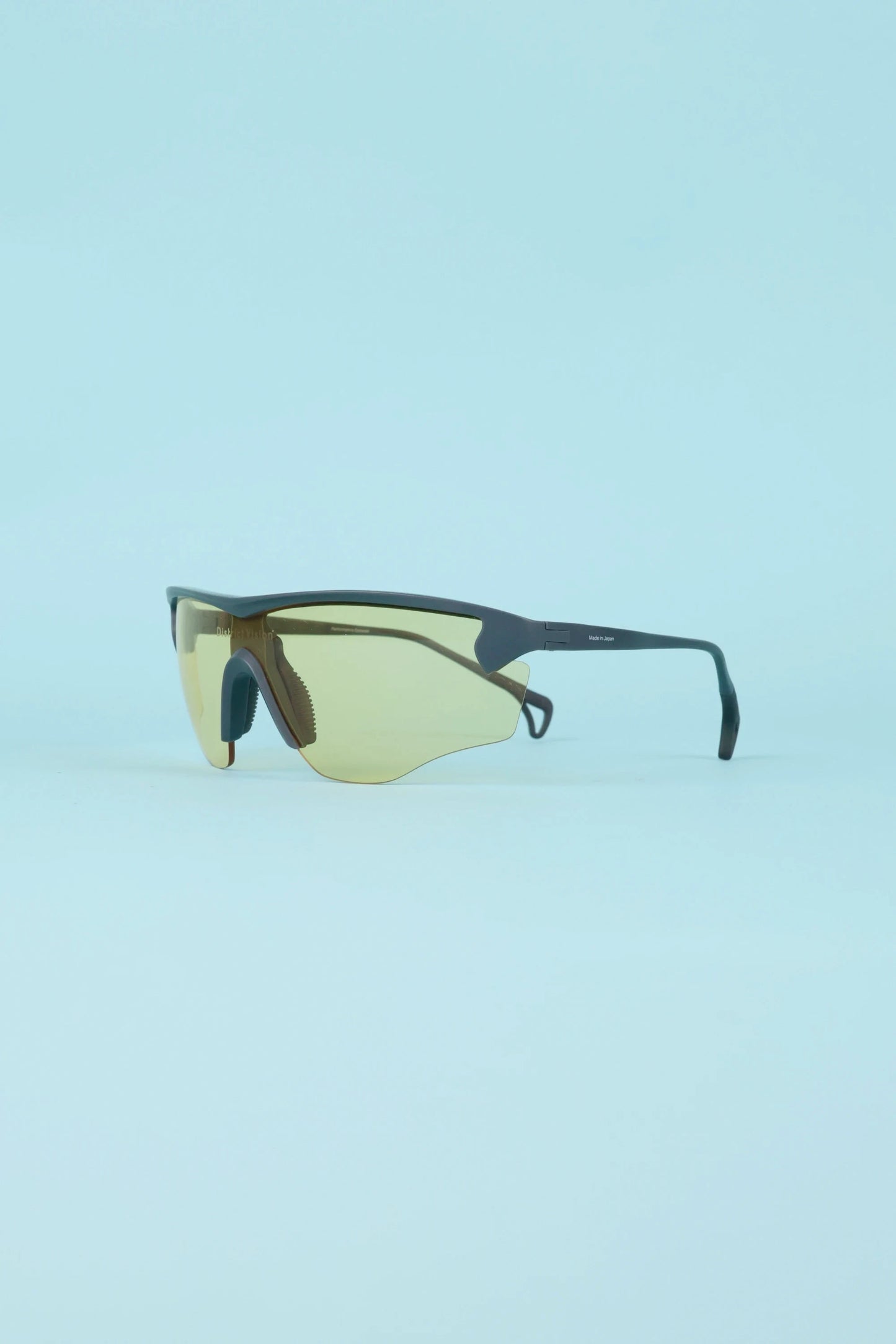 District Vision Junya Racer Sunglasses - Carbon/D+ Sports Yellow