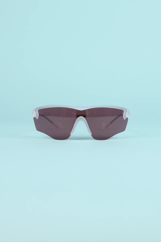District Vision Junya Racer Sunglasses - Clear/D+ Black Rose | Coffee Outdoors