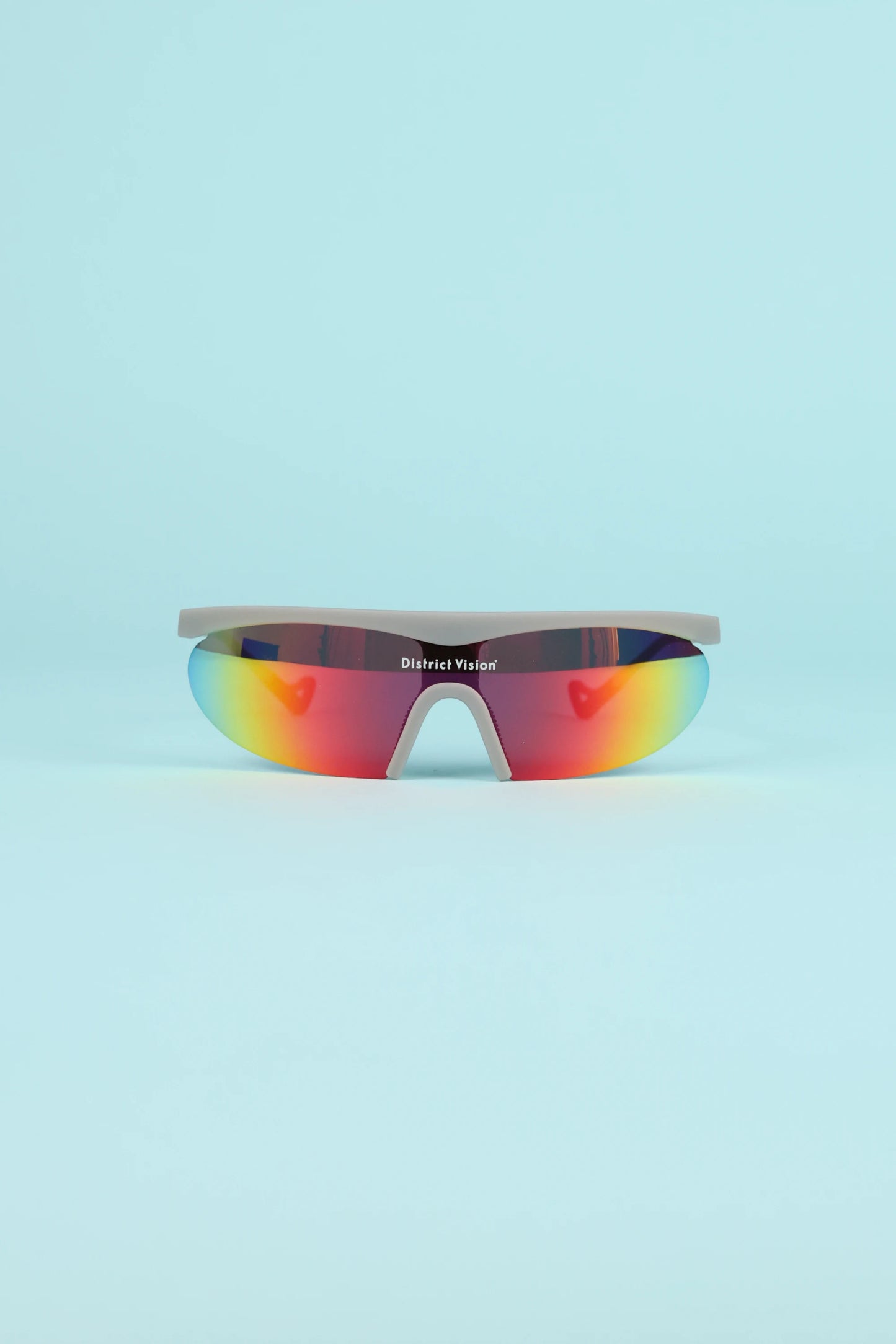 District Vision Koharu Eclipse Sunglasses - Carbon/D+ Spectral Mirror | Coffee Outdoors