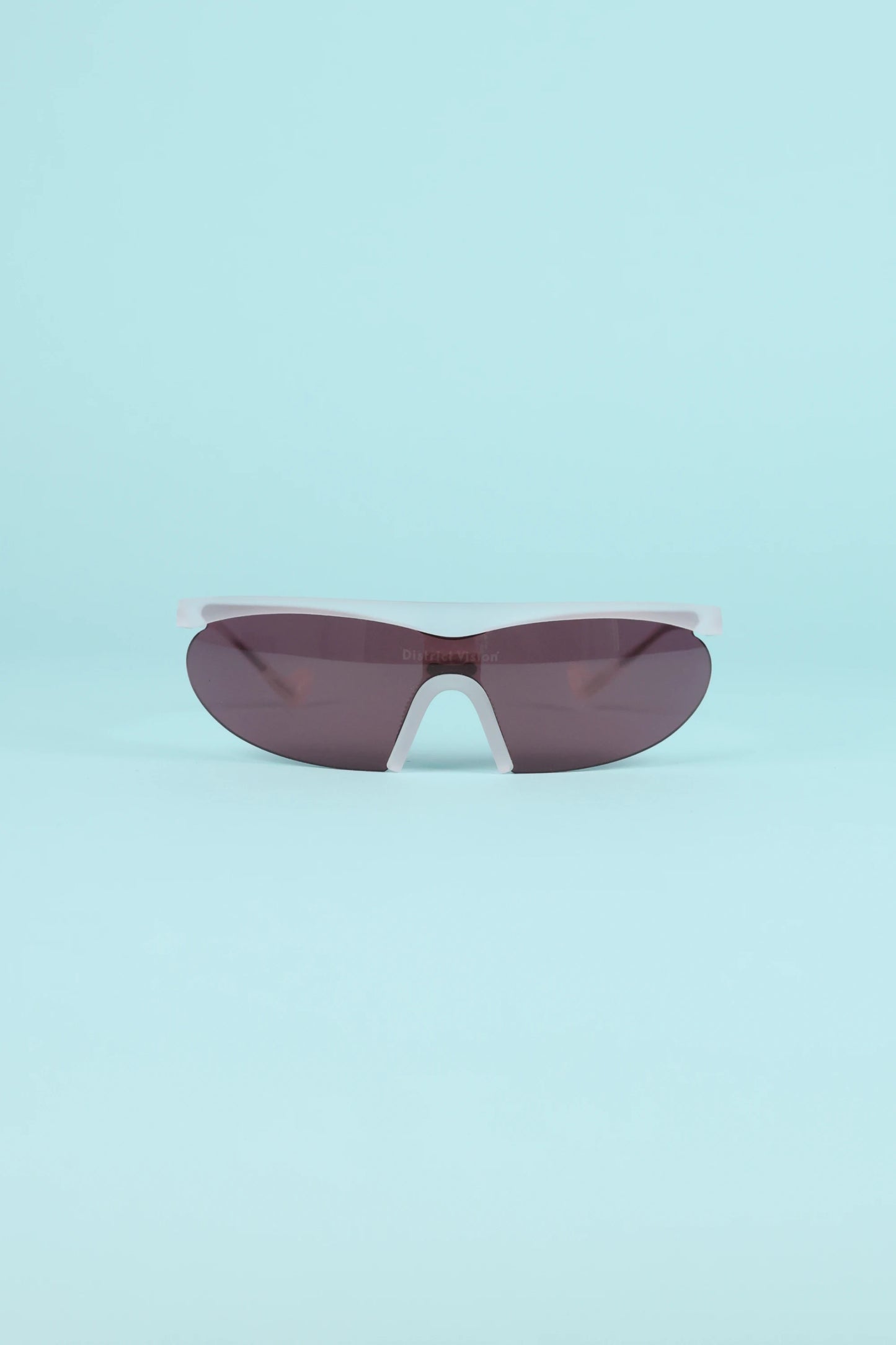 District Vision Koharu Eclipse Sunglasses - Clear/D+ Black Rose | Coffee Outdoors