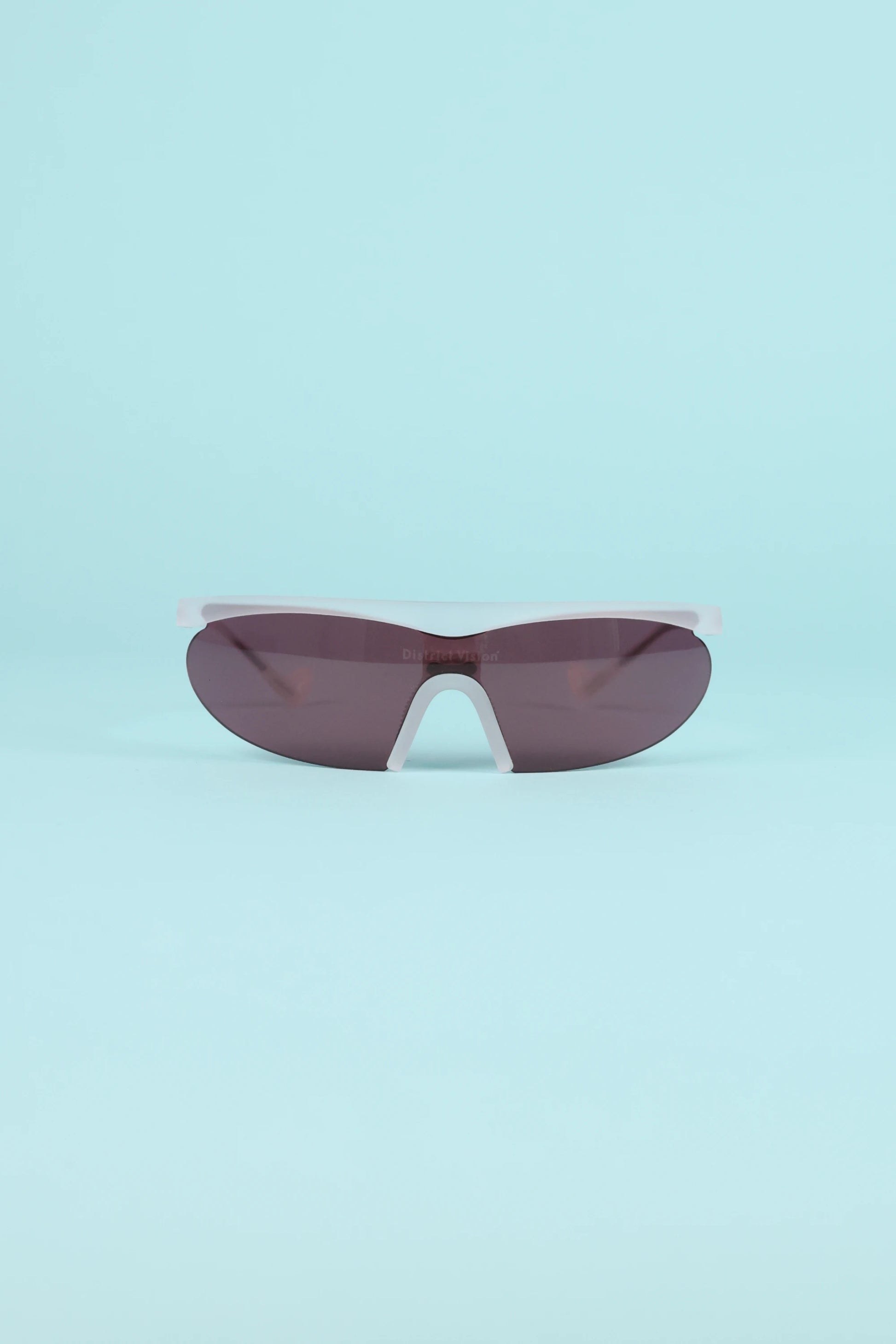 District Vision Koharu Eclipse Sunglasses - Clear/D+ Black Rose | Coffee Outdoors
