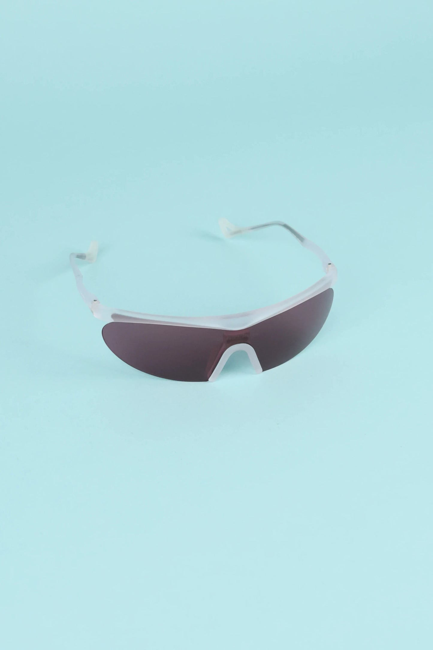 District Vision Koharu Eclipse Sunglasses - Clear/D+ Black Rose | Coffee Outdoors