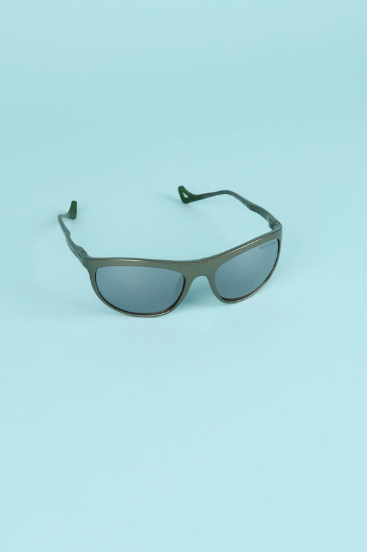 District Vision Takeyoshi Altitude Master Sunglasses - Silver Sage/D+ Onyx Mirror | Coffee Outdoors
