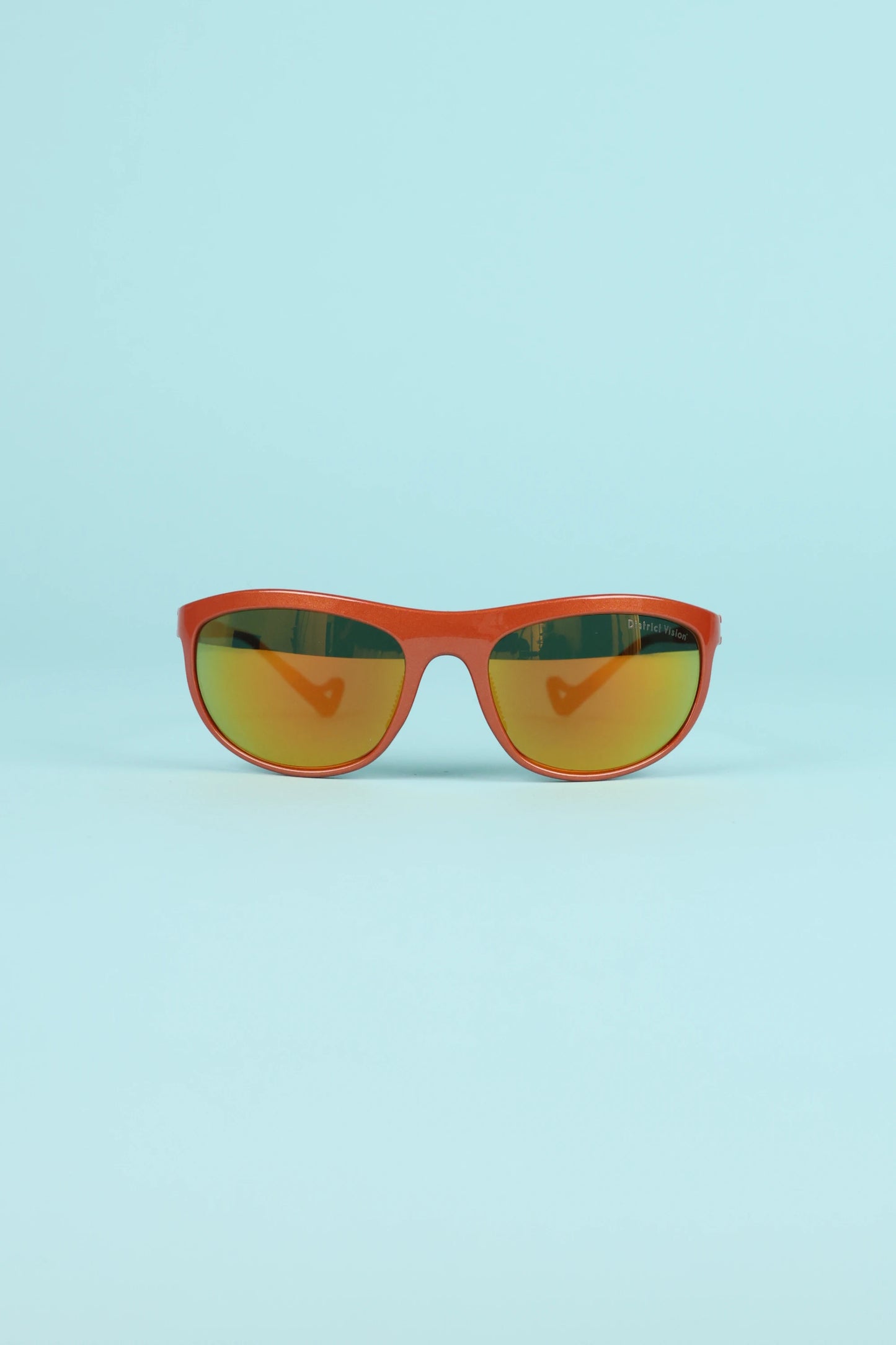 District Vision Takeyoshi Altitude Master Sunglasses - Sunburst/D+ Amber Mirror | Coffee Outdoors