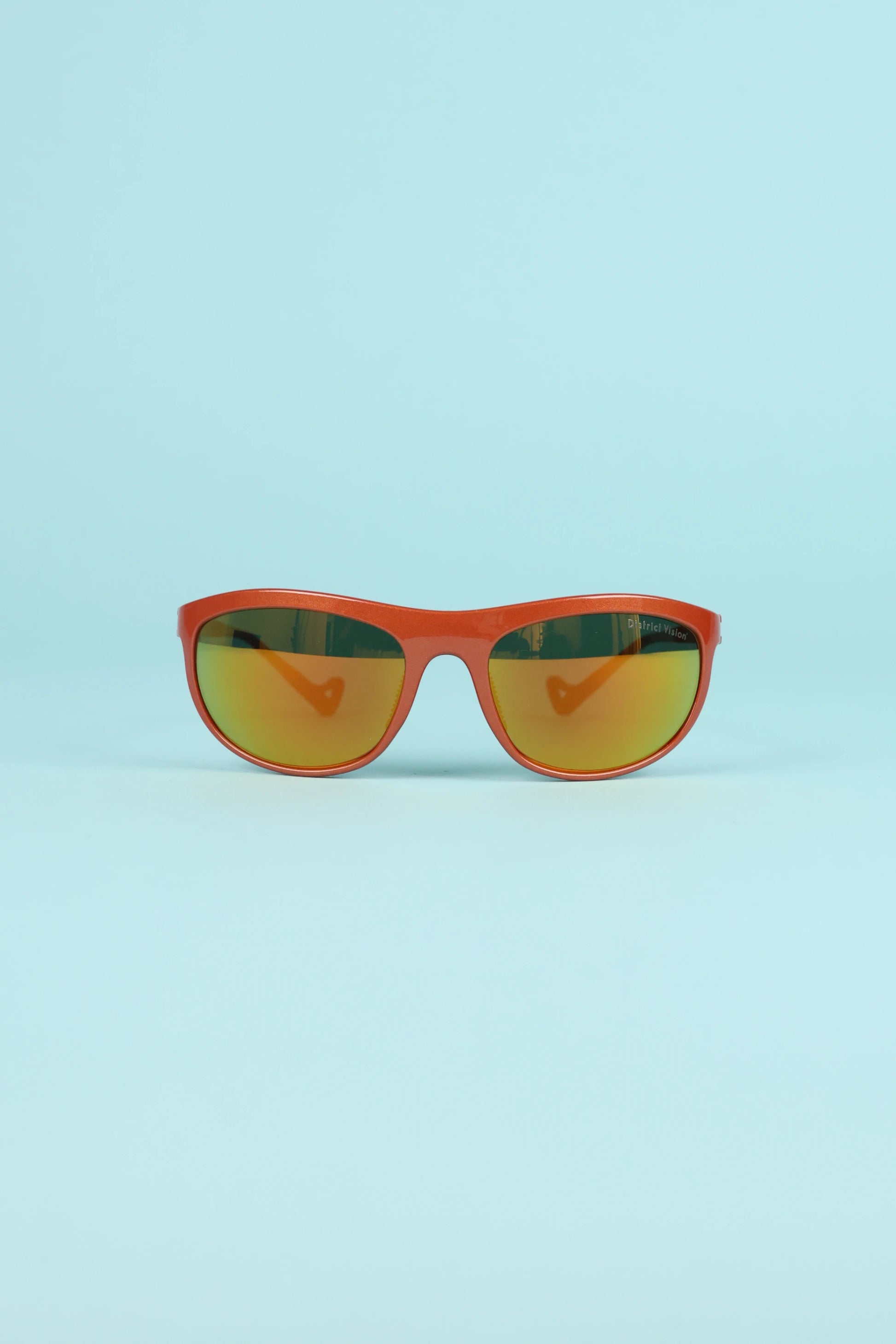 District Vision Takeyoshi Altitude Master Sunglasses - Sunburst/D+ Amber Mirror | Coffee Outdoors