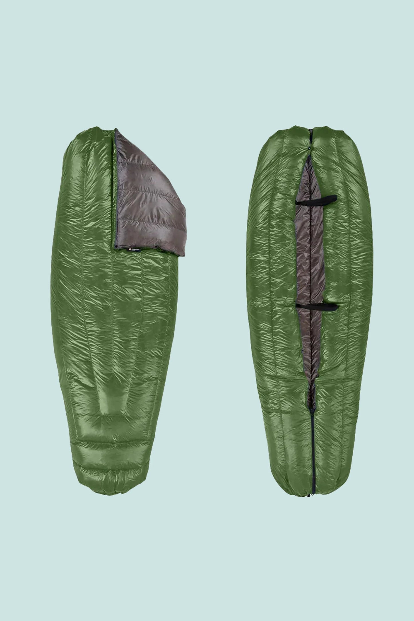 Enlightened Equipment Revelation Quilt 850 Fill Down - Forest Green / Charcoal | Coffee Outdoors