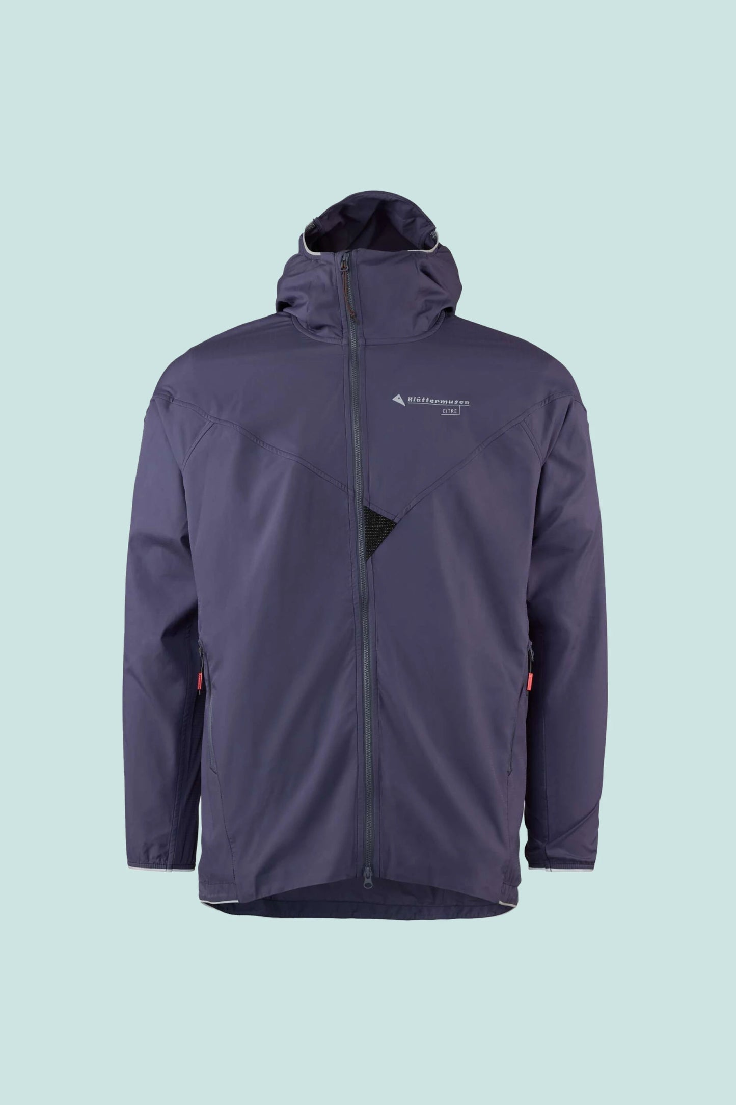 Klattermusen Mens Eitre Zip Hood Jacket - Purple Stone