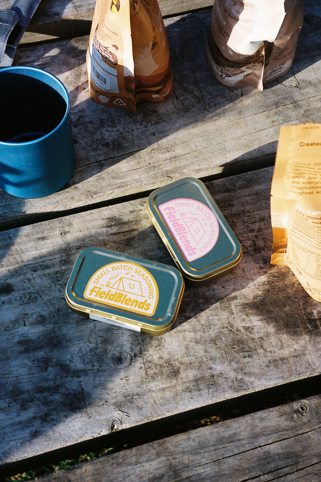 Pink Peppercorn, Sea Salt & Garlic - Camping Tin