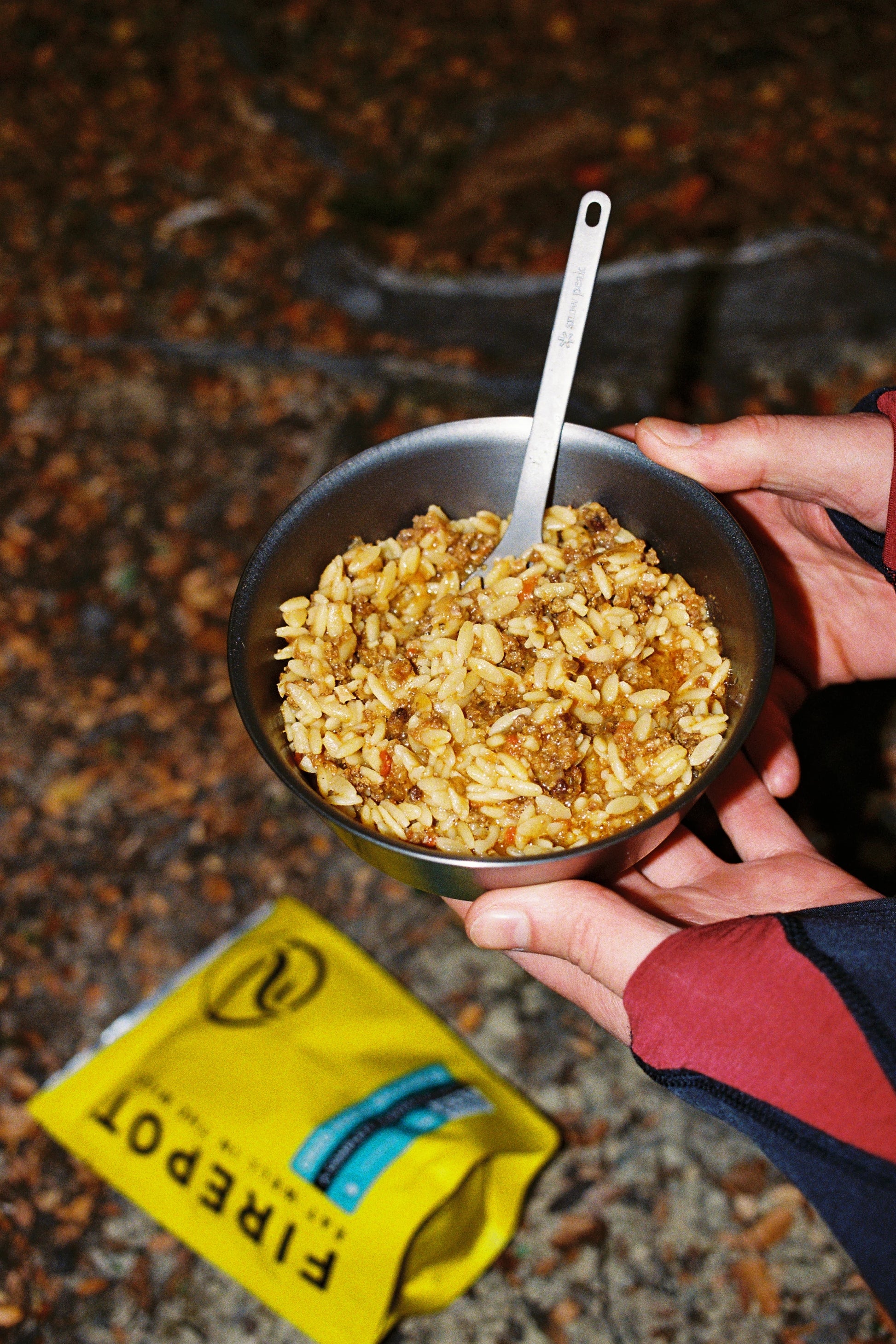 Firepot Orzo Pasta Bolognese - Regular Serving | Coffee Outdoors