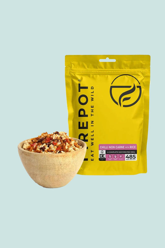 Firepot Chilli Non Carne with Rice - Regular Serving | Coffee Outdoors