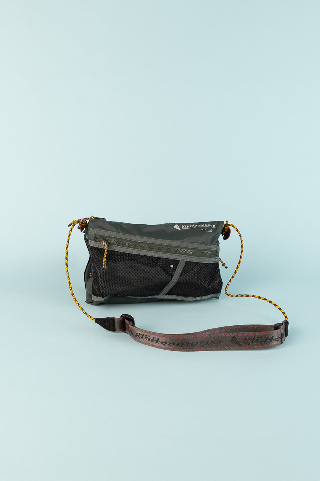 Klattermusen Algir Foldover Bag in Dark Teal.