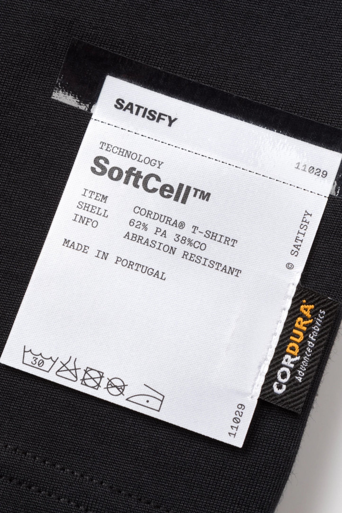 Satisfy SoftCell™ Cordura T-Shirt - Black | Coffee Outdoors