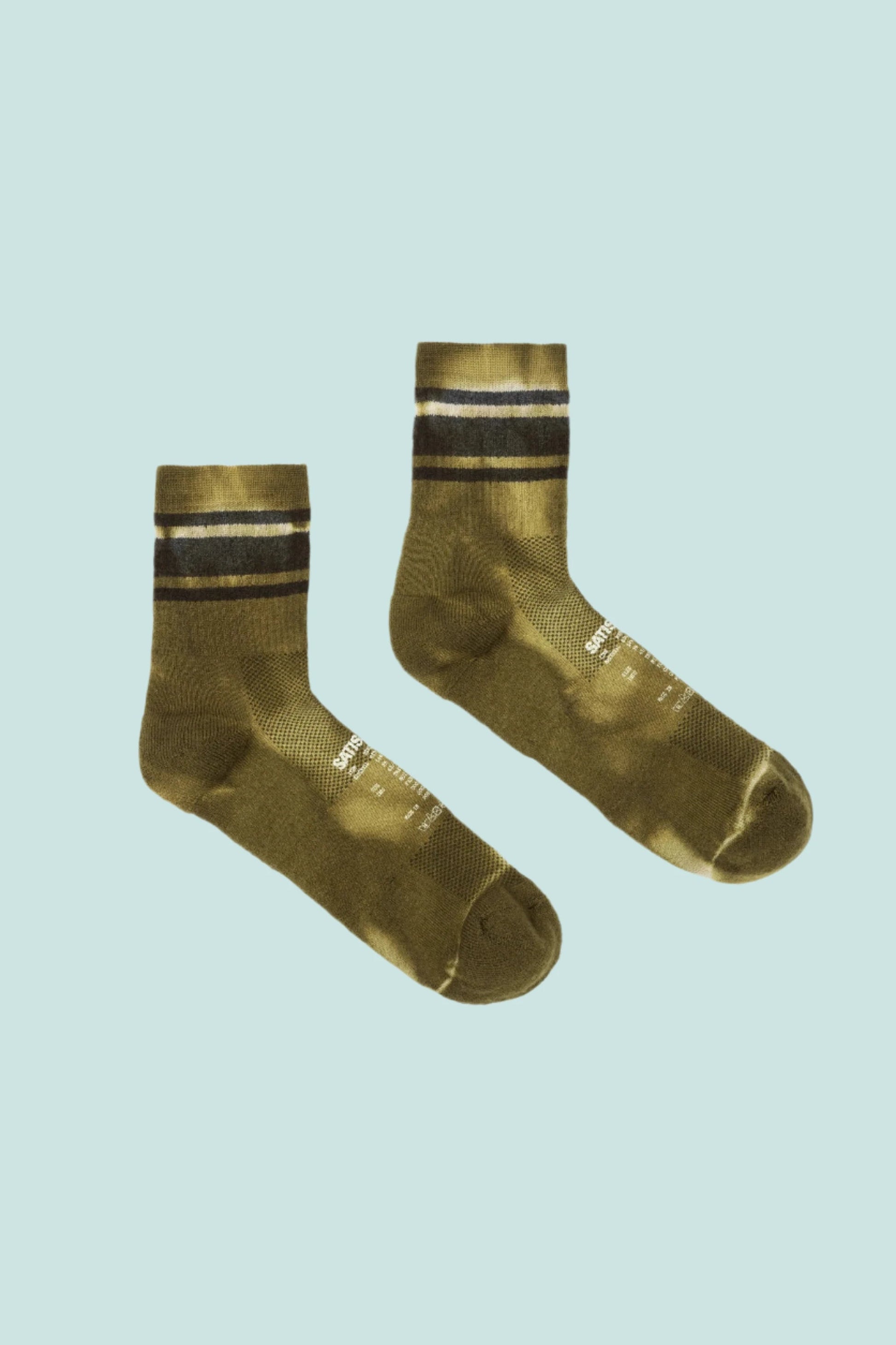 Satisfy Merino Tube Socks - Seed Tie-Dye | Coffee Outdoors