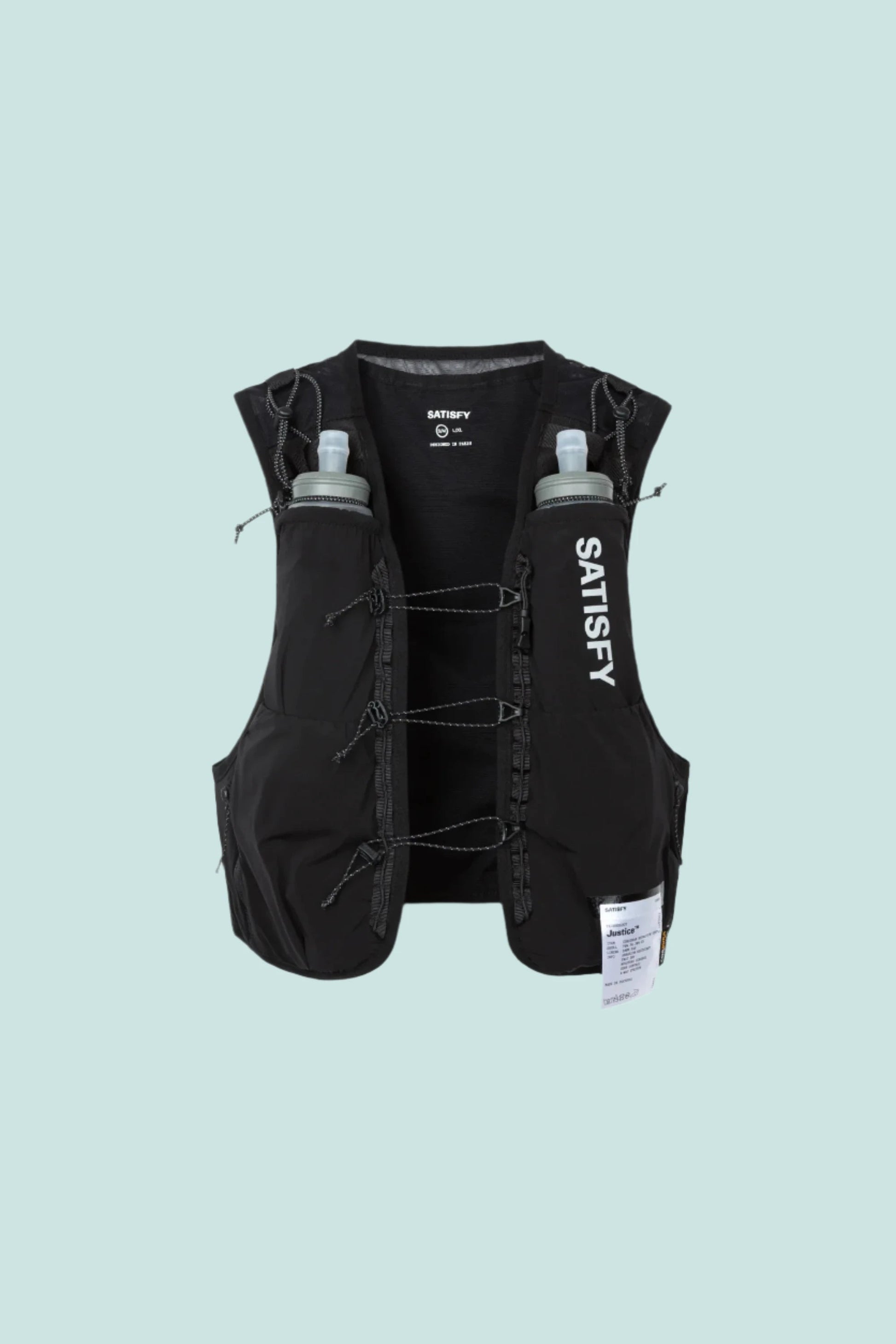 Satisfy Justice™ Cordura Hydration Vest 5L - Black | Coffee Outdoors