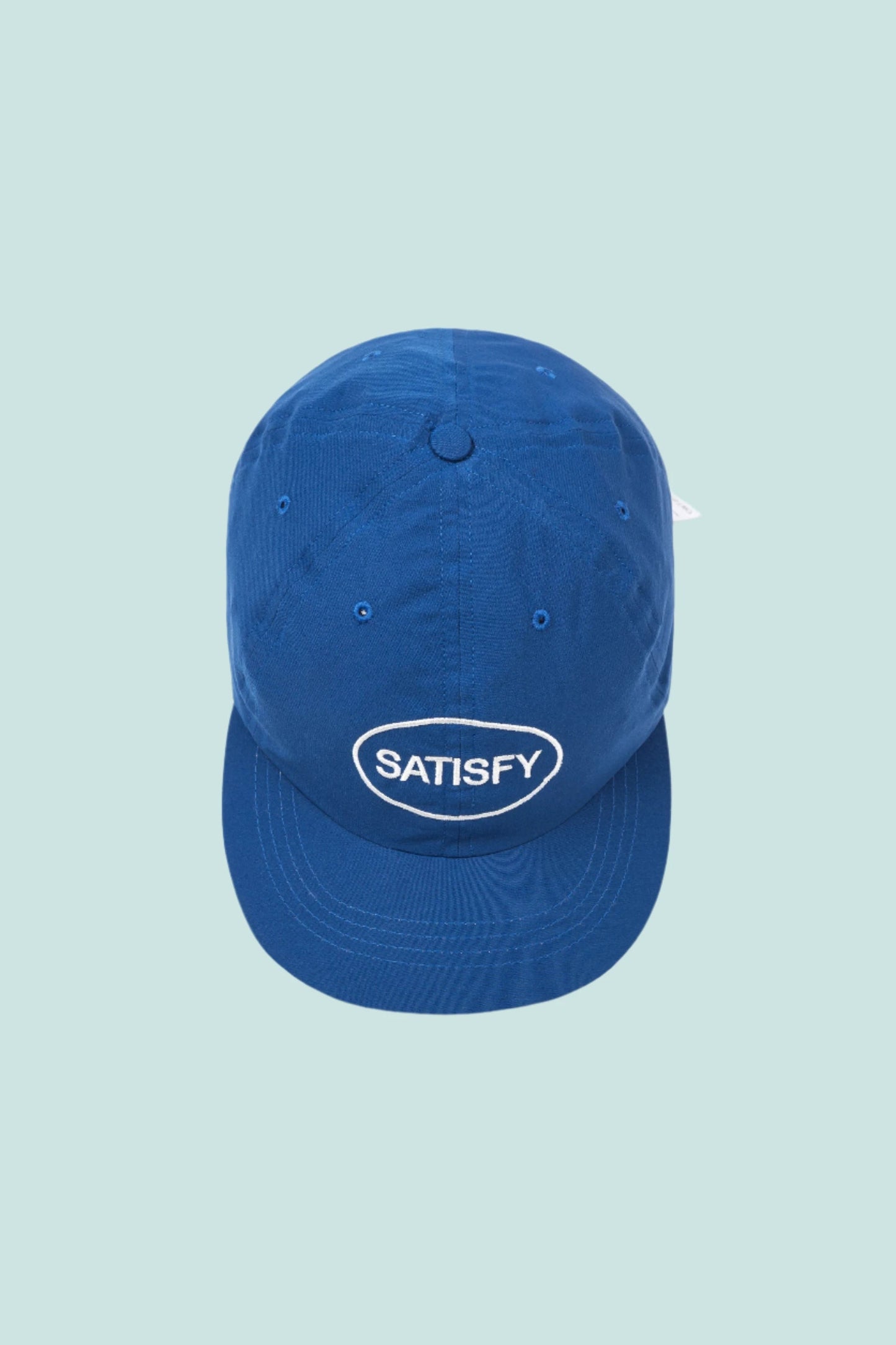 Satisfy PeaceShell™ Running Cap - Blue | Coffee Outdoors