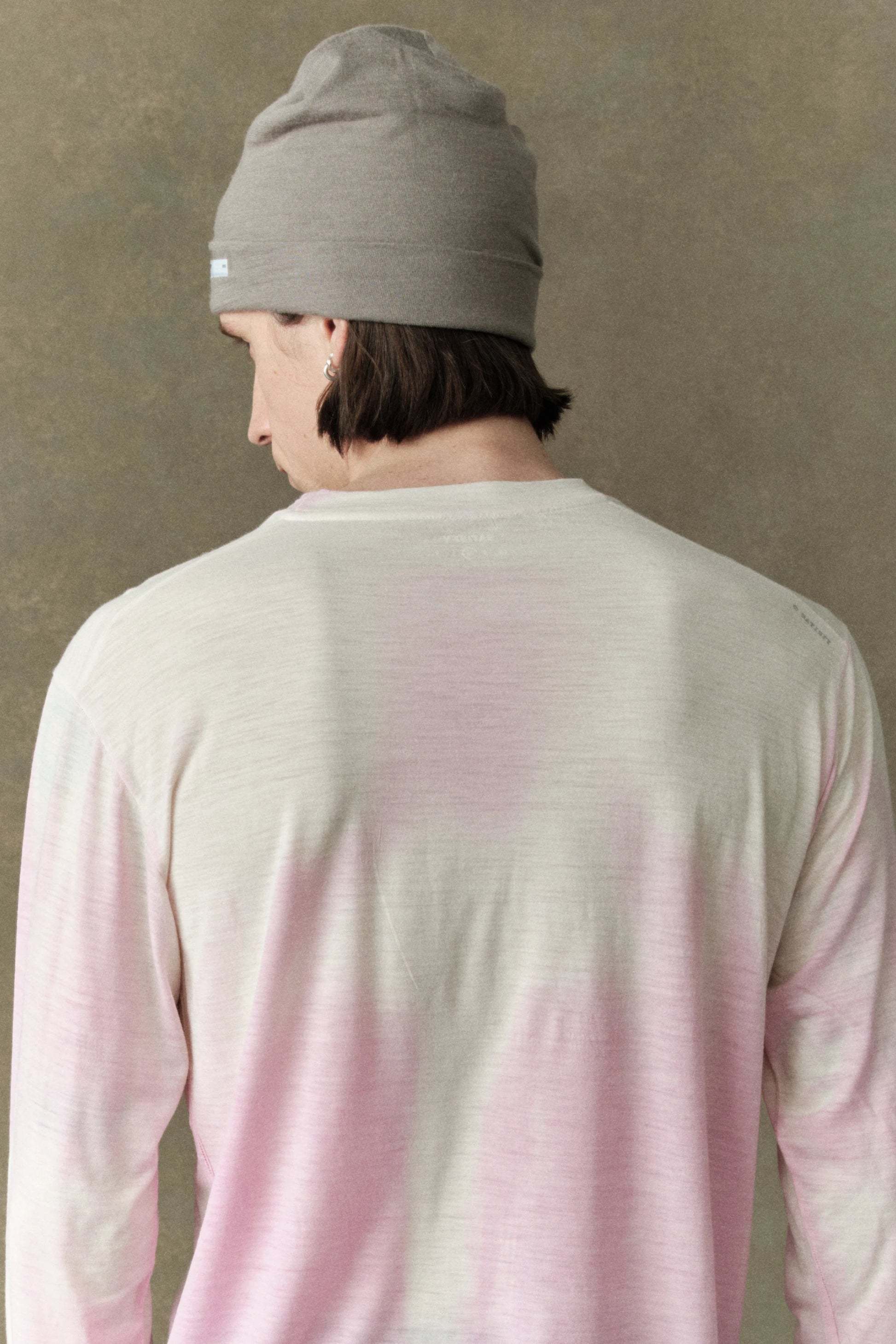 Satisfy CloudMerino™ Long Tee - Thermo Pink | Coffee Outdoors