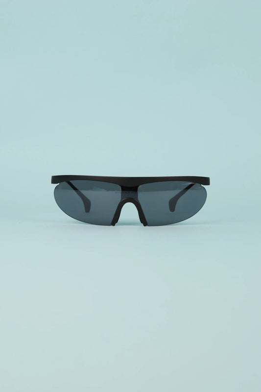 District Vision Koharu Eclipse Sunglasses - Black/D+ Onyx Mirror | Coffee Outdoors