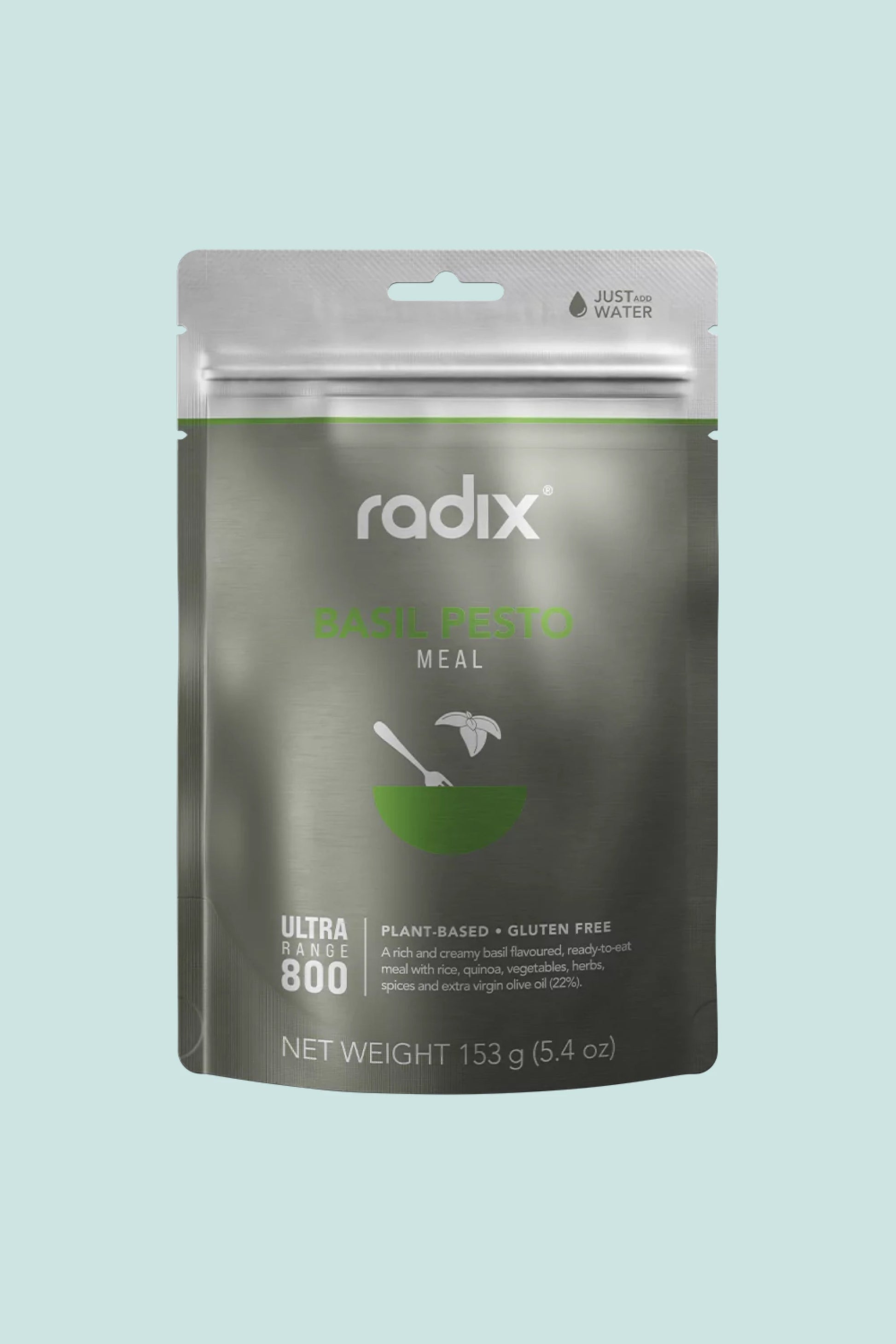 Radix Ultra Meals Basil Pesto - 800 Kcal | Coffee Outdoors