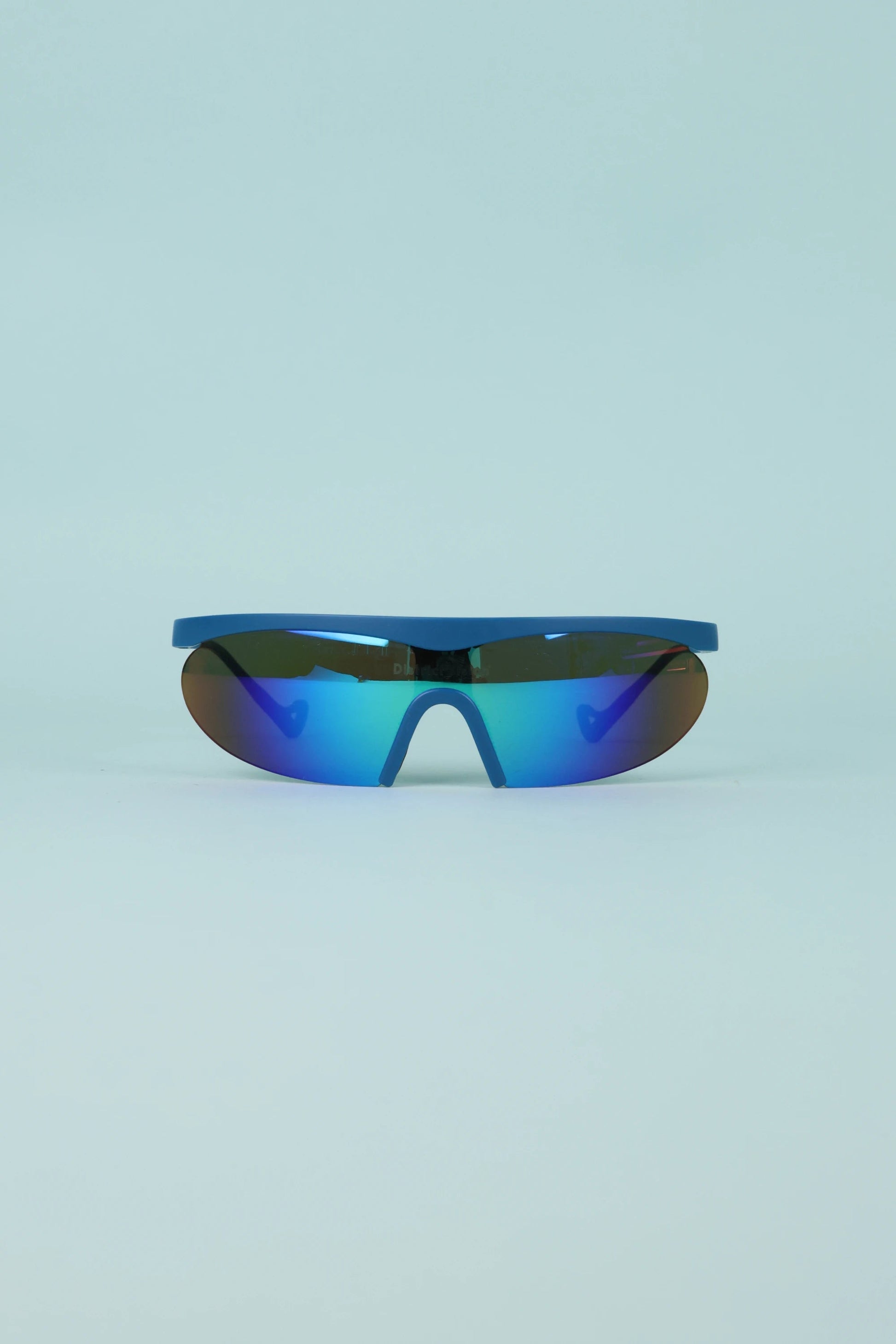 District Vision Koharu Eclipse Sunglasses - Metallic Blue/D+ Aqua Mirror | Coffee Outdoors