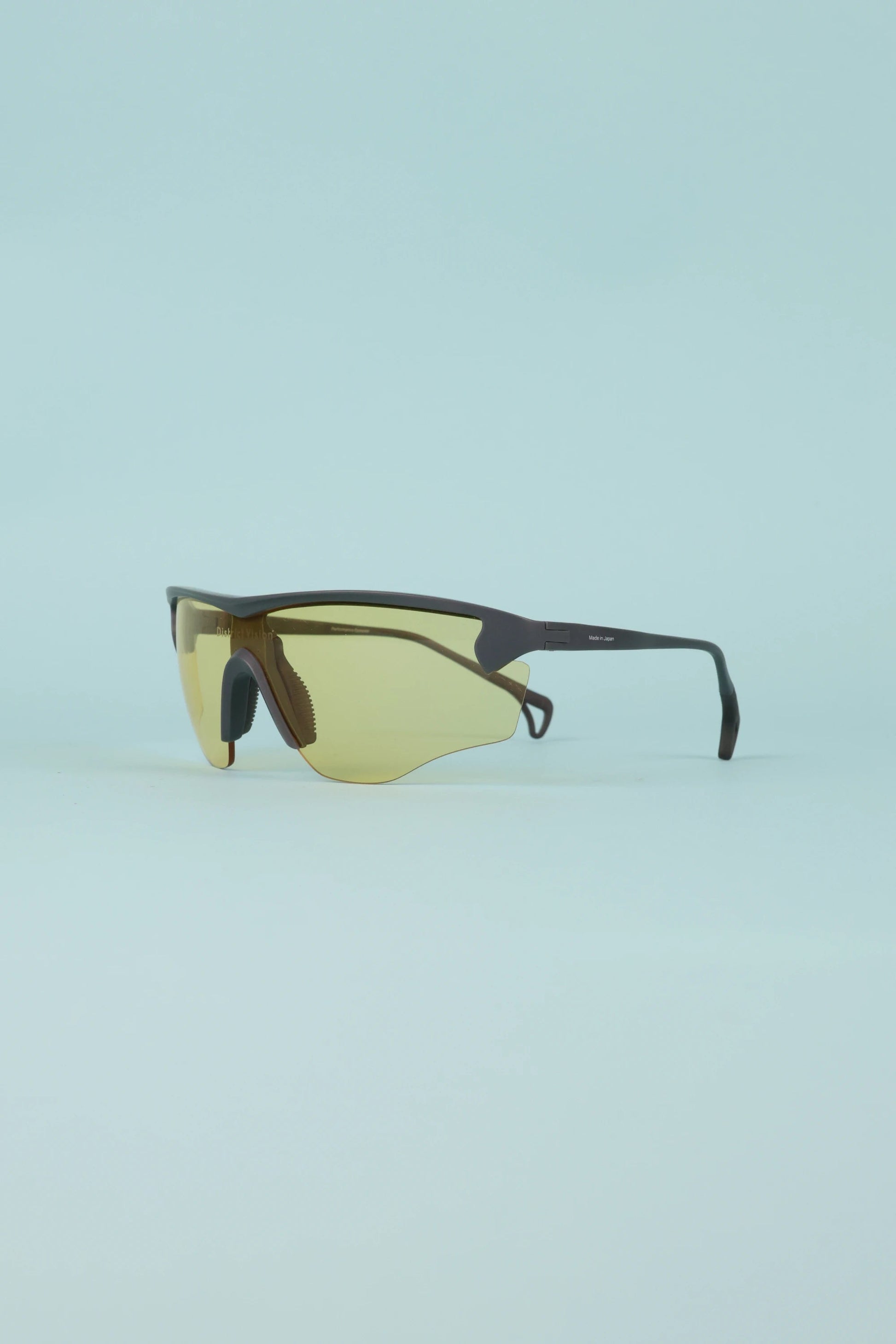 District Vision Junya Racer Sunglasses Carbon D Sports Yellow Wellington NZ