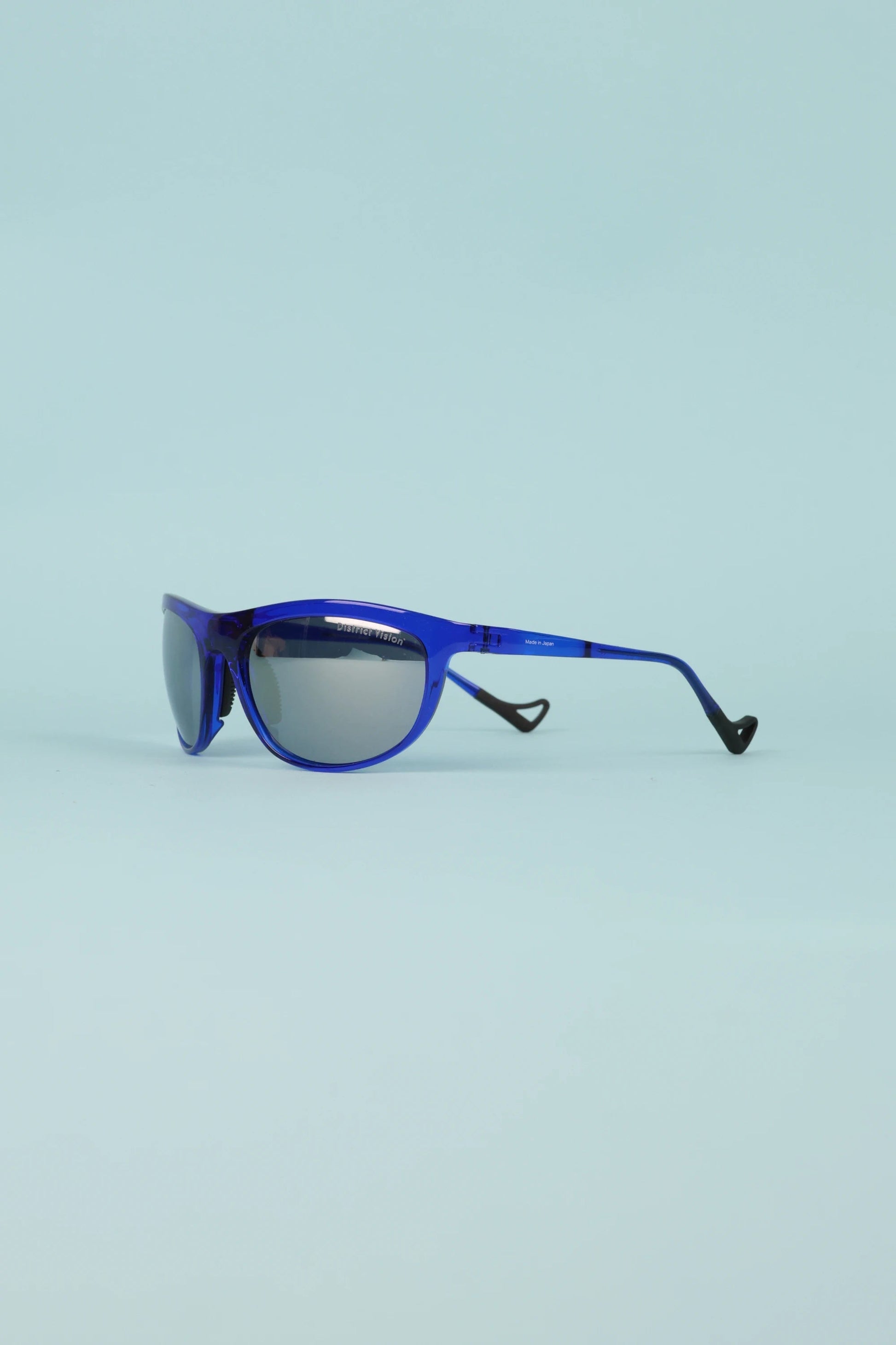 District Vision Takeyoshi Altitude Master Sunglasses - Blueberry D+ Silver Flash Mirror | Coffee Outdoors