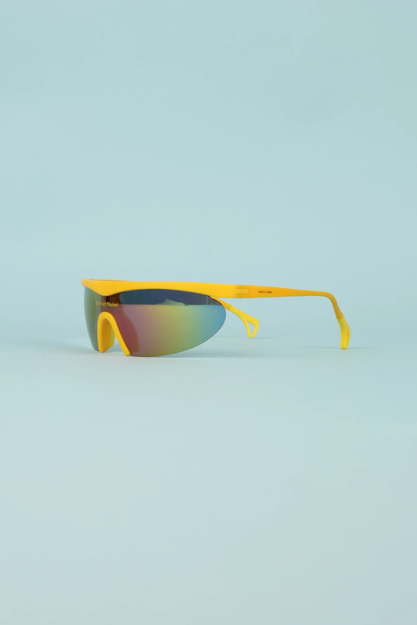 District Vision Koharu Eclipse Sunglasses - Yuzu/D+ Aqua Mirror | Coffee Outdoors