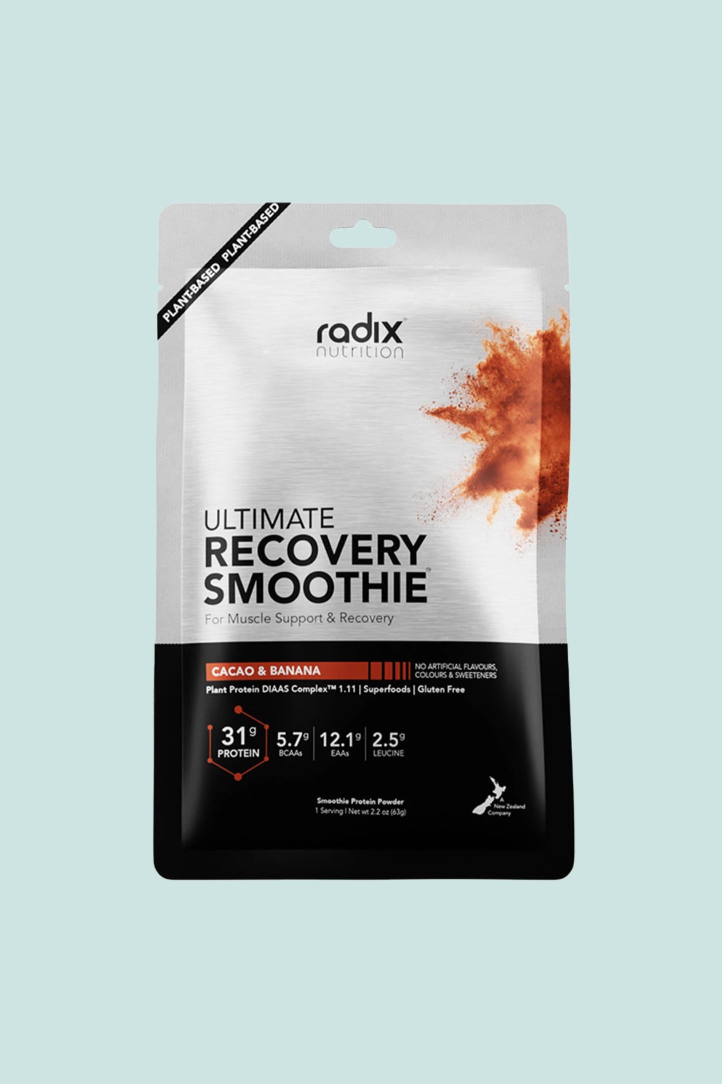 Radix Ultimate Recovery Smoothie Cacao & Banana - Plant Based | Coffee Outdoors