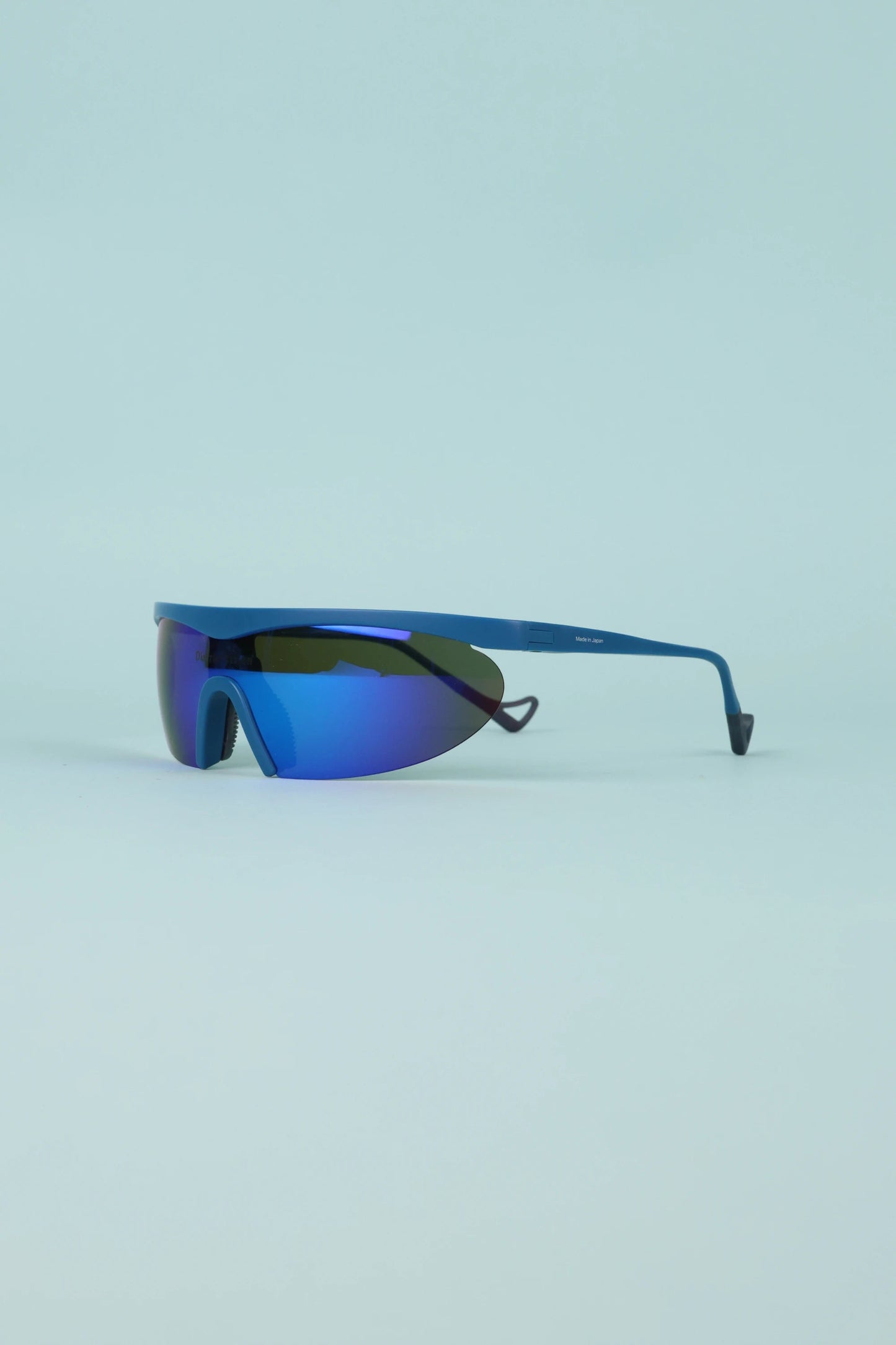 District Vision Koharu Eclipse Sunglasses - Metallic Blue/D+ Aqua Mirror | Coffee Outdoors