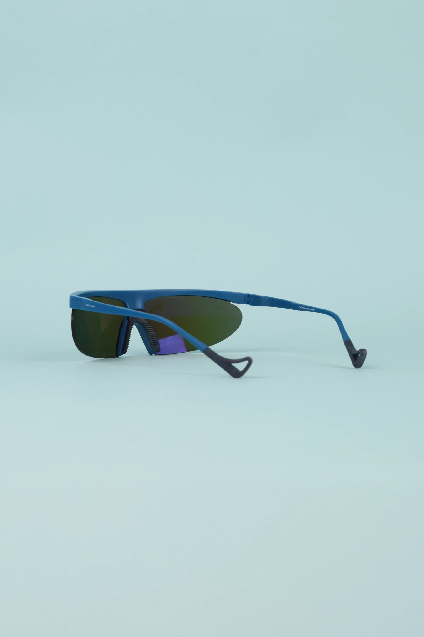 District Vision Koharu Eclipse Sunglasses - Metallic Blue/D+ Aqua Mirror | Coffee Outdoors