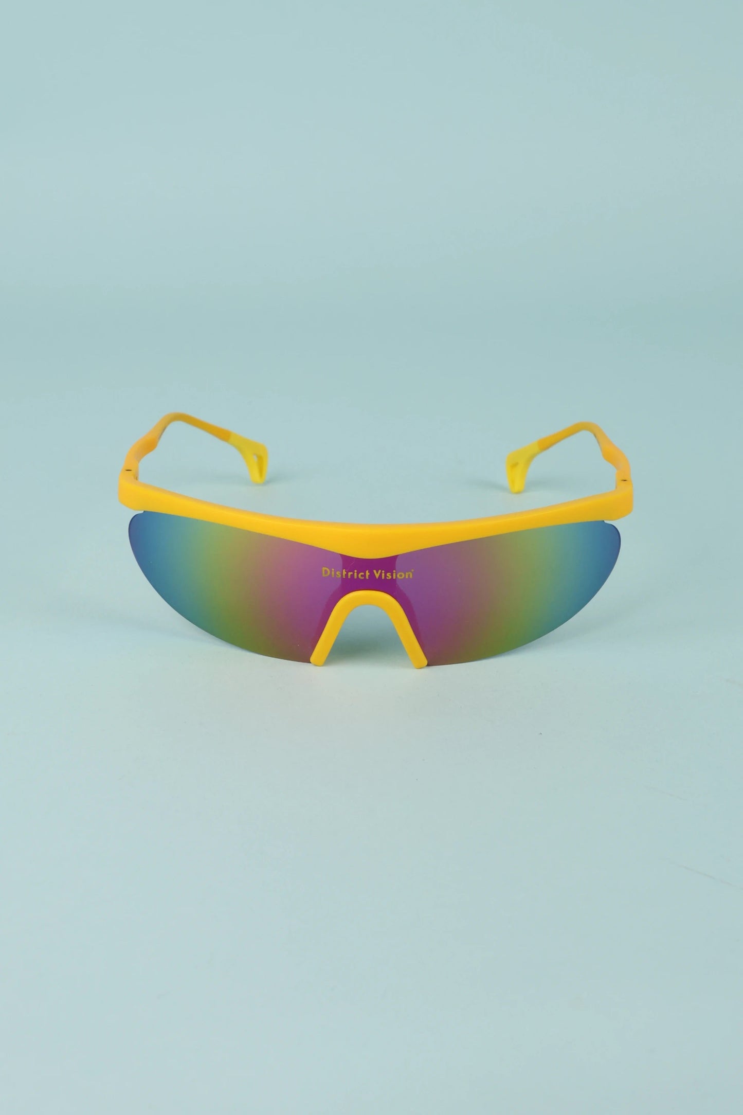 District Vision Koharu Eclipse Sunglasses - Yuzu/D+ Aqua Mirror | Coffee Outdoors