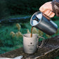Snow Peak Titanium French Press | Coffee Outdoors
