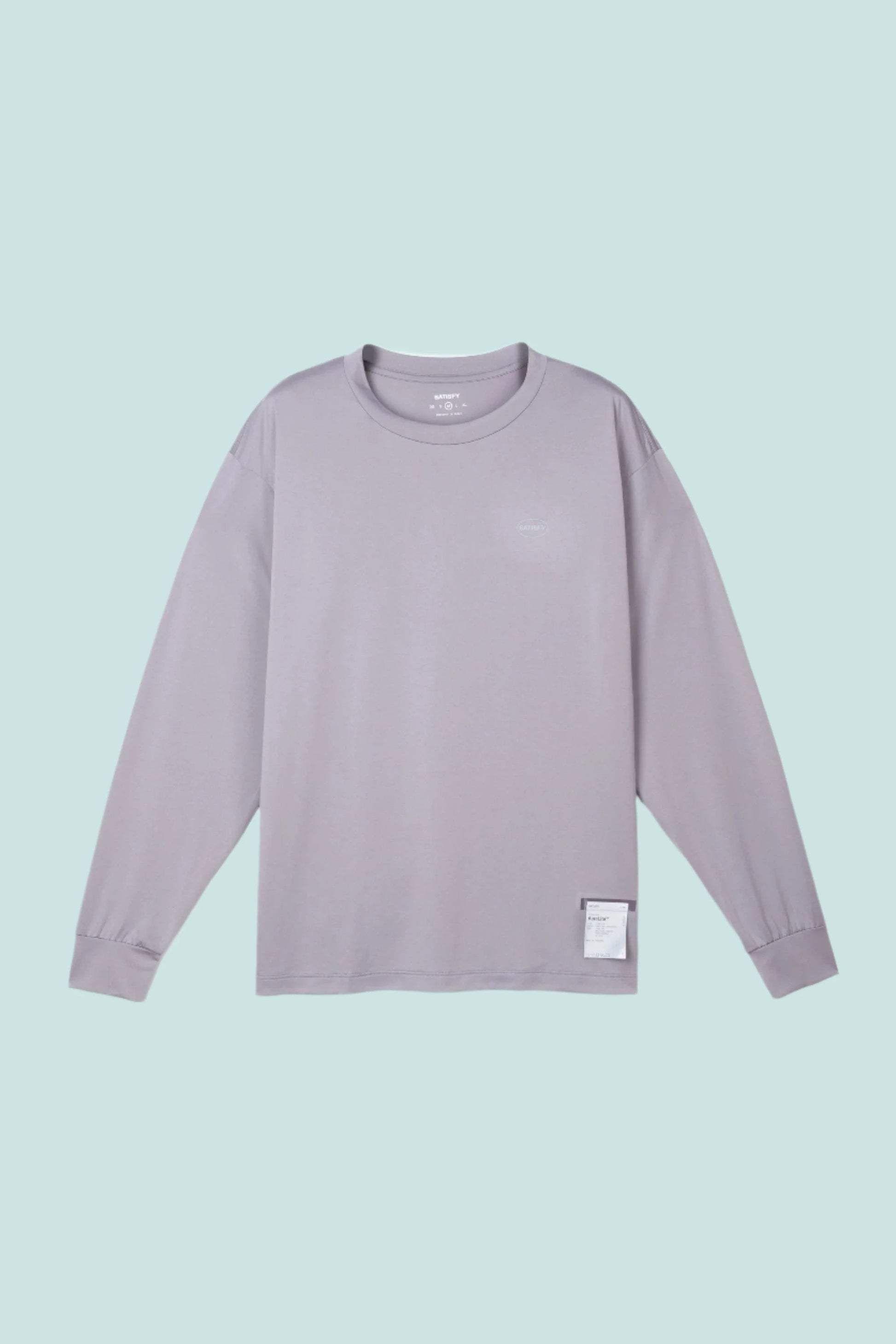 Satisfy AuraLite™ Long T-Shirt - Dusty Purple | Coffee Outdoors