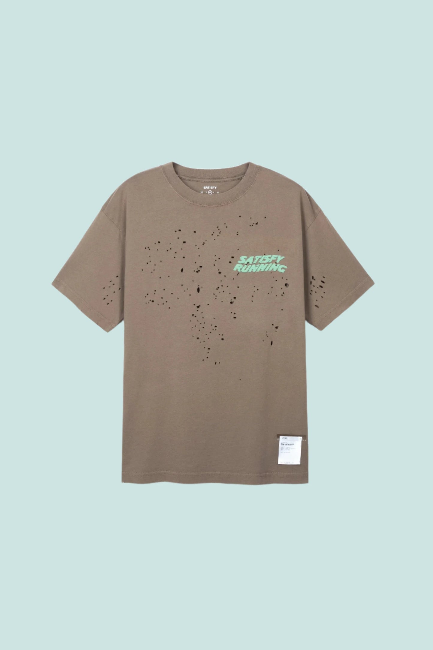 Satisfy MothTech™ T-Shirt - Aged Brown | Coffee Outdoors