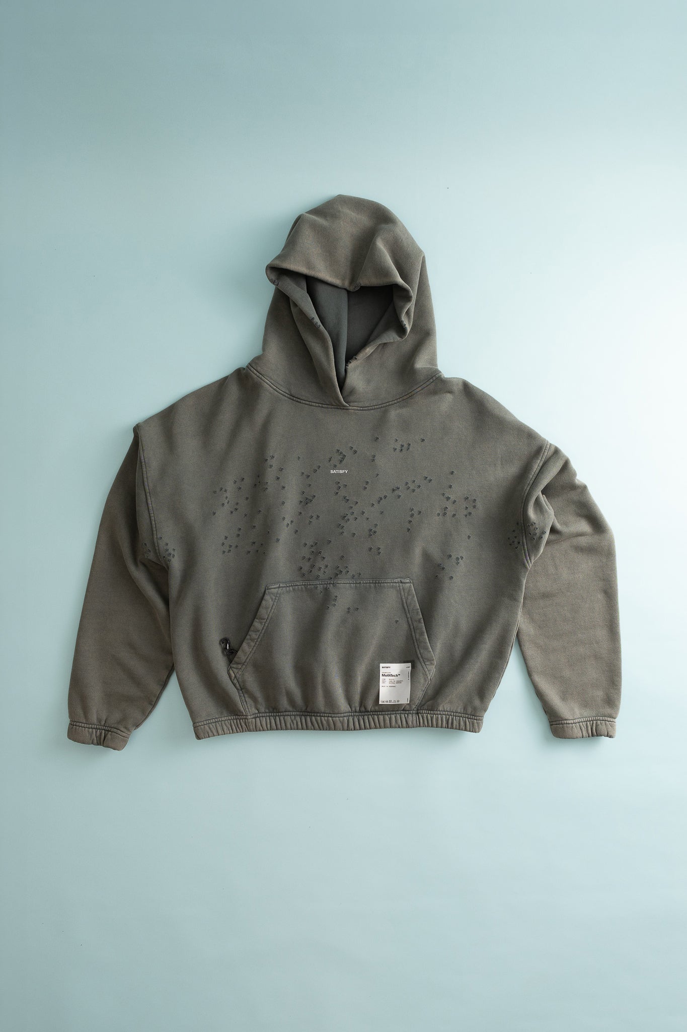 MothTech™ Hoodie - Faded Black
