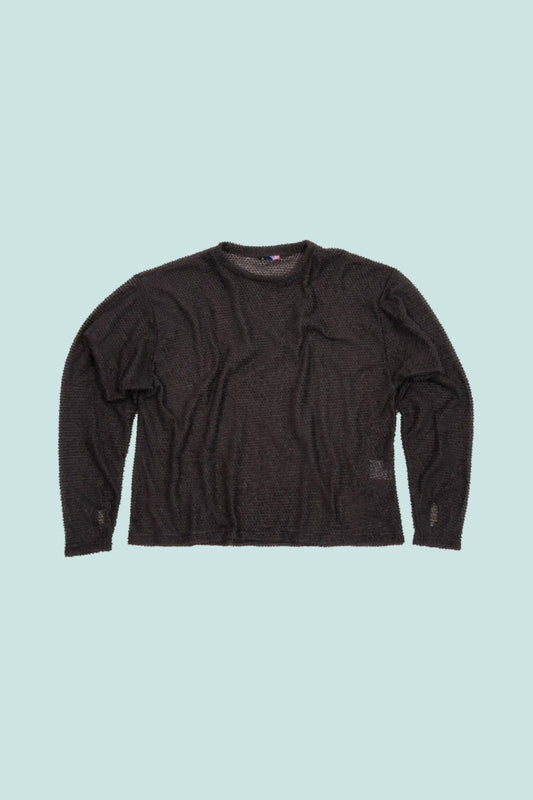 Gnuhr Shag Sweater - Licorice | Coffee Outdoors