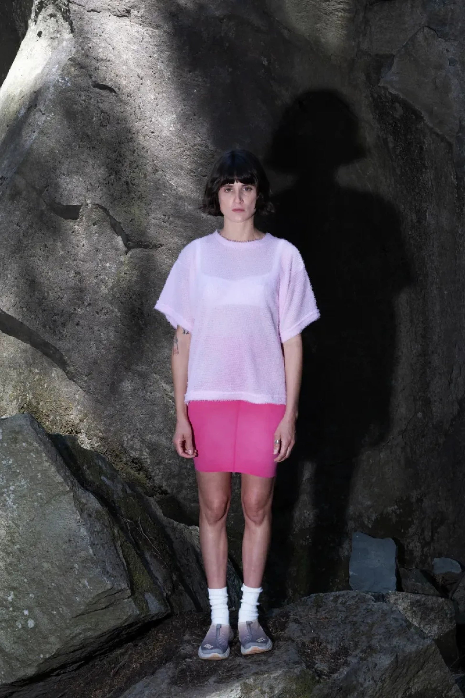 Gnuhr Shag Tee - Party Pink | Coffee Outdoors