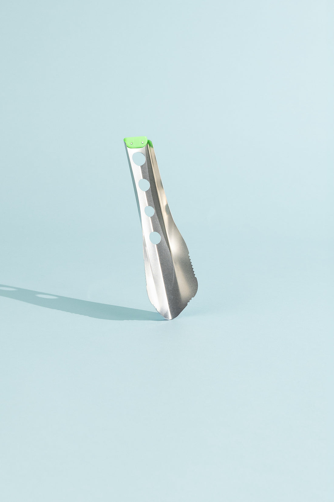 BoglerCo Ultralight Backpacking Trowel in Neon Green, view 1.