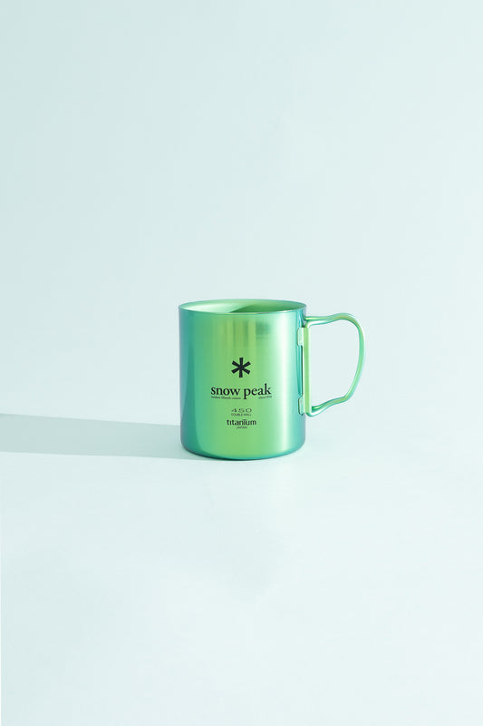Titanium Double Wall Cup 450 - Green