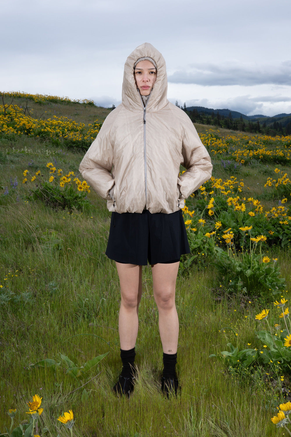 Heatwave Puffer Jacket v1.5 in Cement, product photo 4