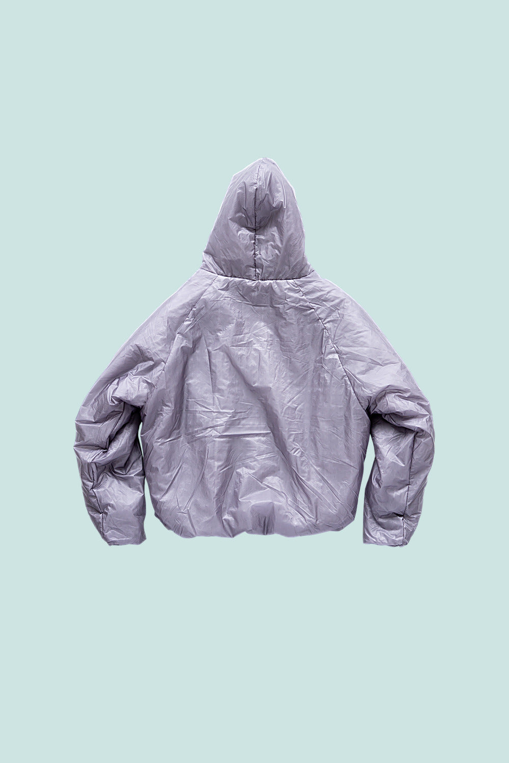 Heatwave Puffer Jacket v1.5 in Raindrops, flat lay back