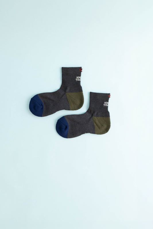 Trail Magic Socks - Charcoal/Olive/Navy