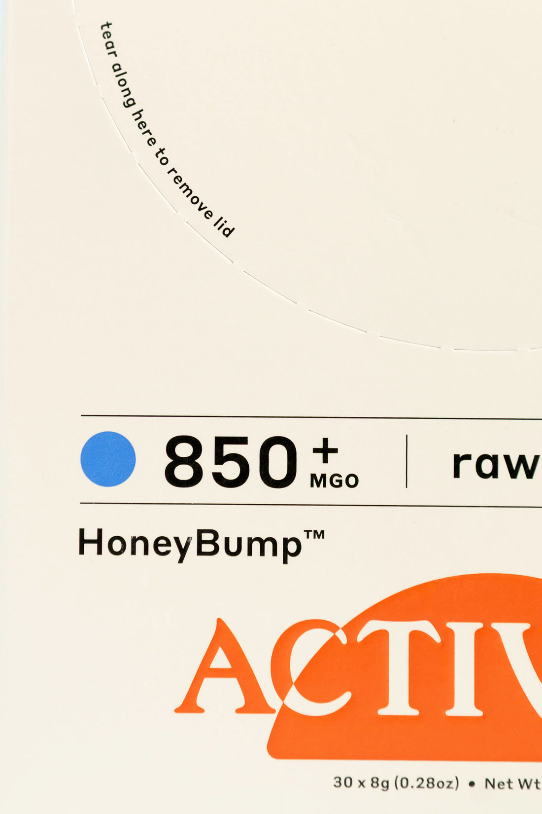 HoneyBump Mānuka 850+MGO – Box of 30