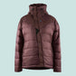 Klattermusen Womens Atle 3.0 Jacket - Amaranth Red | Coffee Outdoors