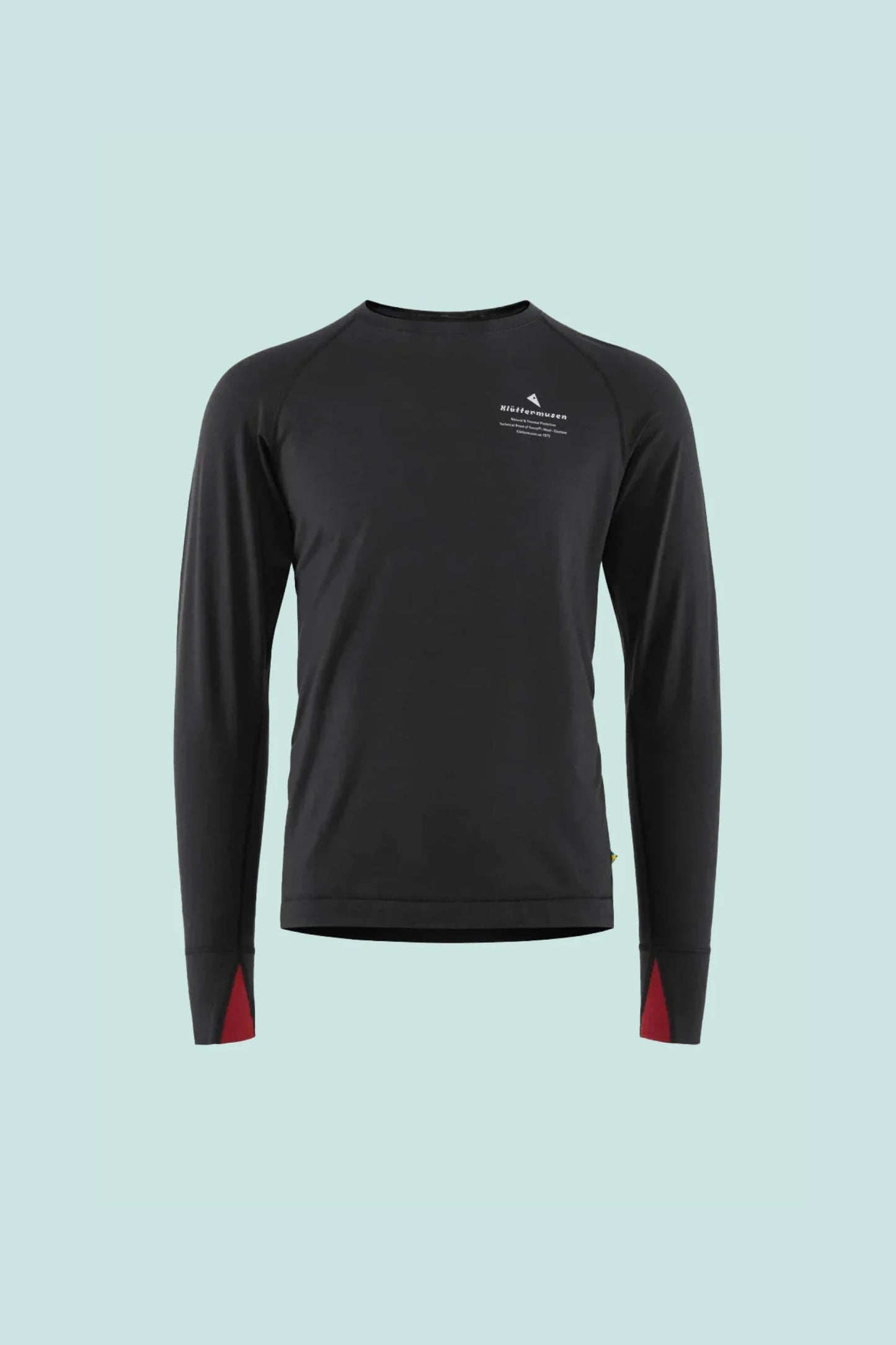 Klattermusen Mens Fafne Crew - Raven | Coffee Outdoors