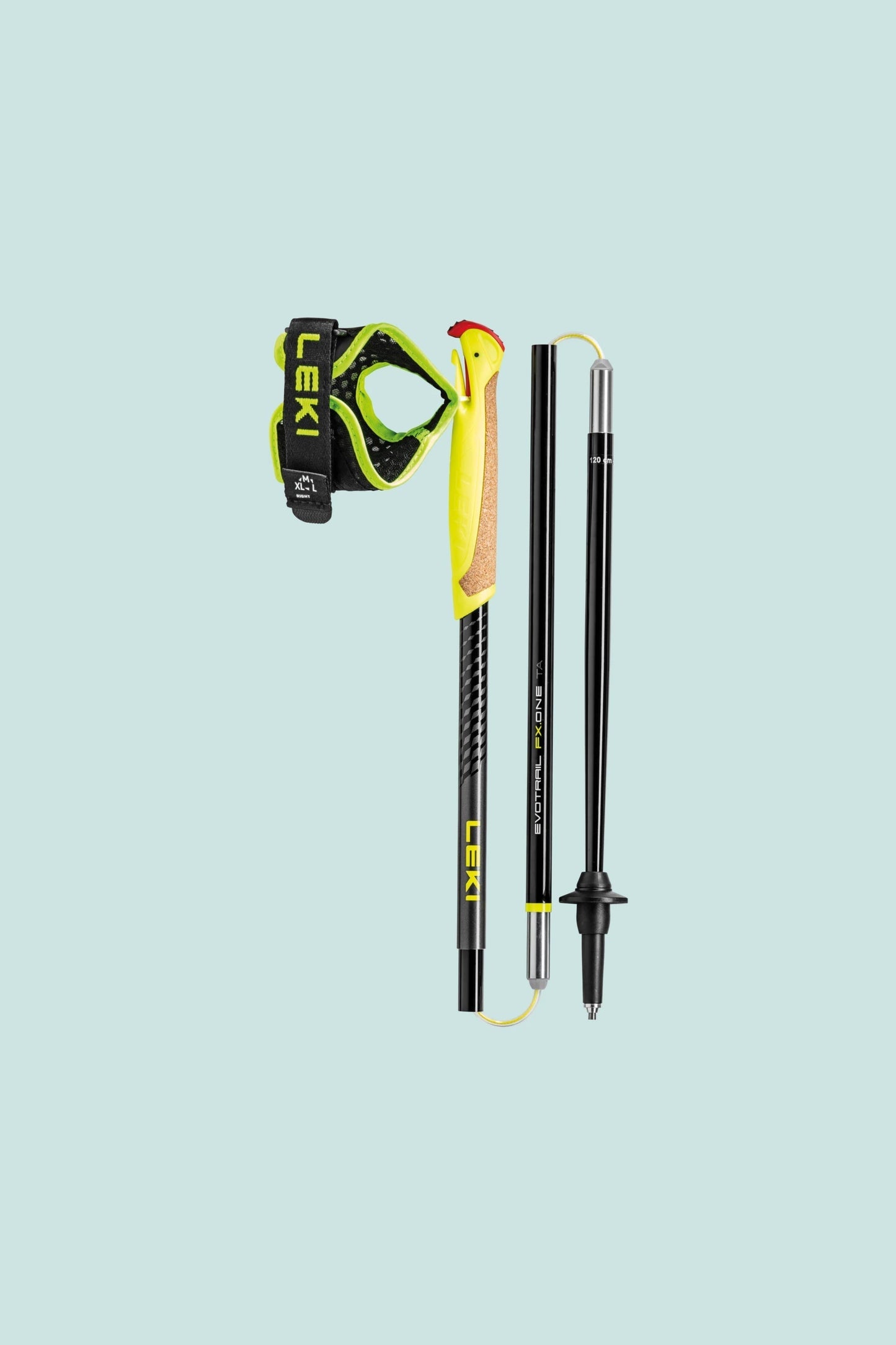 Leki Evotrail FX One TA Poles - Black | Coffee Outdoors