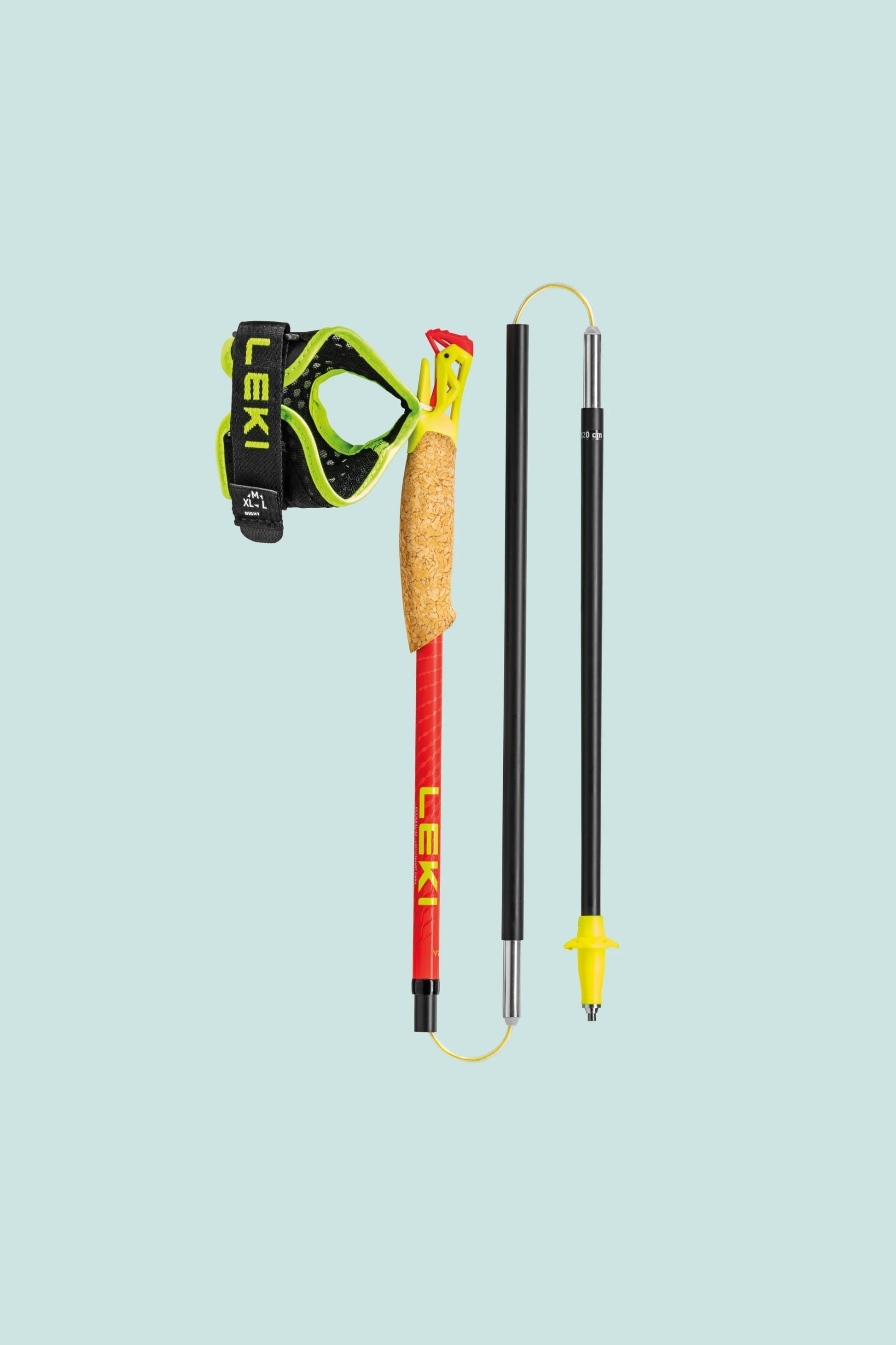 Leki UltraTrail FX One Superlite Poles - Red | Coffee Outdoors